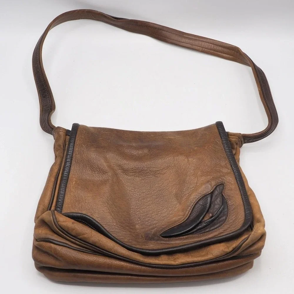 Handmade Artisan Leather Handbag Purse